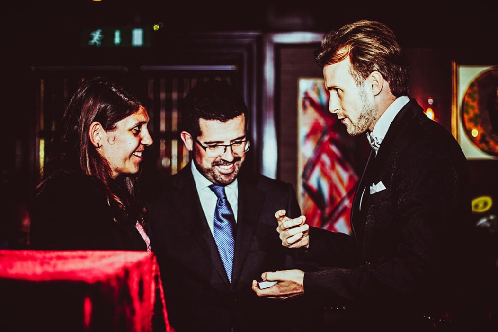 corporate-gallery-wide-03 Chris Dodd entertaining the hotel manager at the grand opening of a new venue