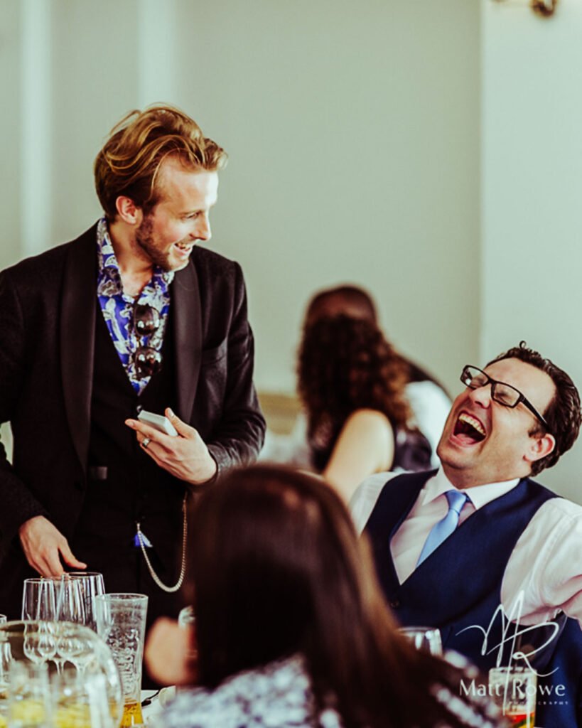 wedding-gallery-tall-01 Wedding magician bringing laughter to the table