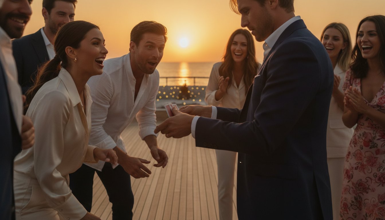 Magician for High-Net-Worth Events & Discerning Hosts