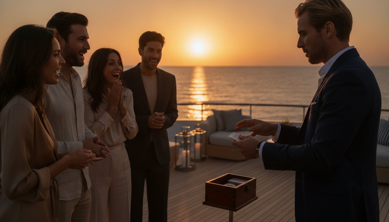 World-Class Magician for Hire: Elevating Luxury Events in 2026